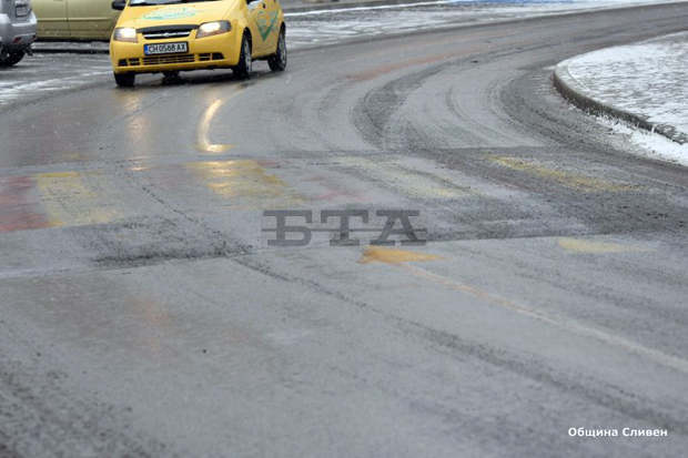 Пътищата в област Сливен са проходими при зимни условия