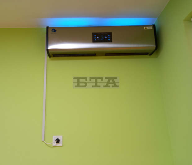 В детските градини в Дулово са монтирани стерилизатори, които пречистват въздуха