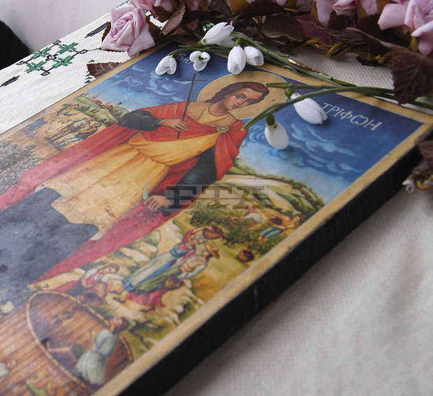 Българската православна църквапочита паметта на Светимъченик Трифон