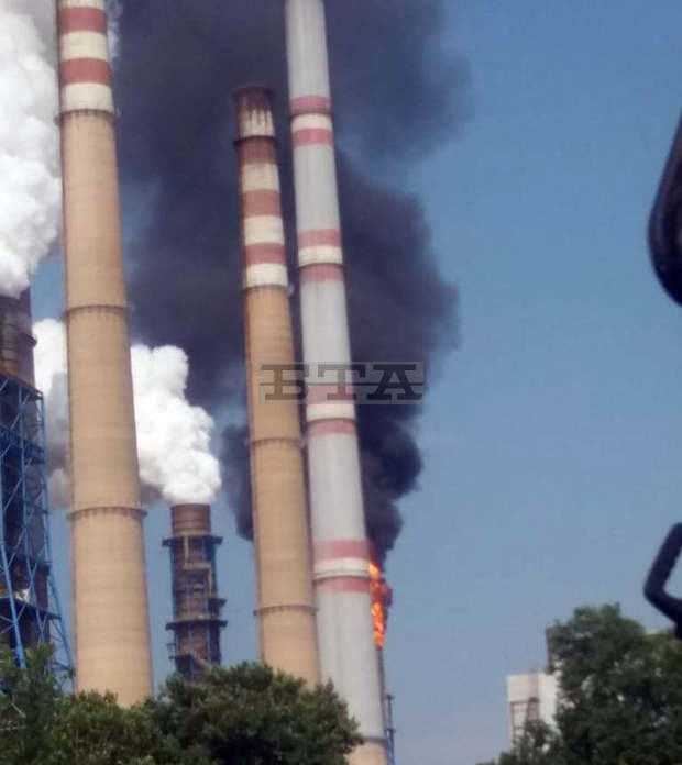 Няма превишение на нормите за качество на атмосферния въздух вследствие на пожара в ТЕЦ "Марица-изток 2"ЕАД, с.Ковачево