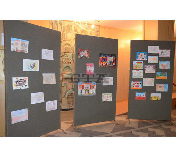 Деца рисуваха на тема "Видинският театър"