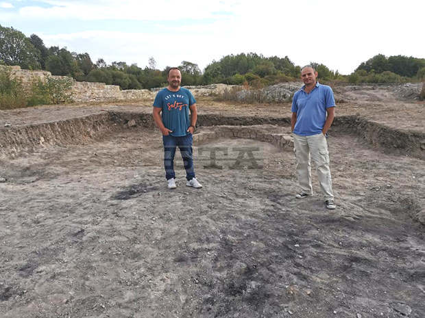 Абсидата на християнска базилика е открита на крепостта "Ковачевско кале" край Попово