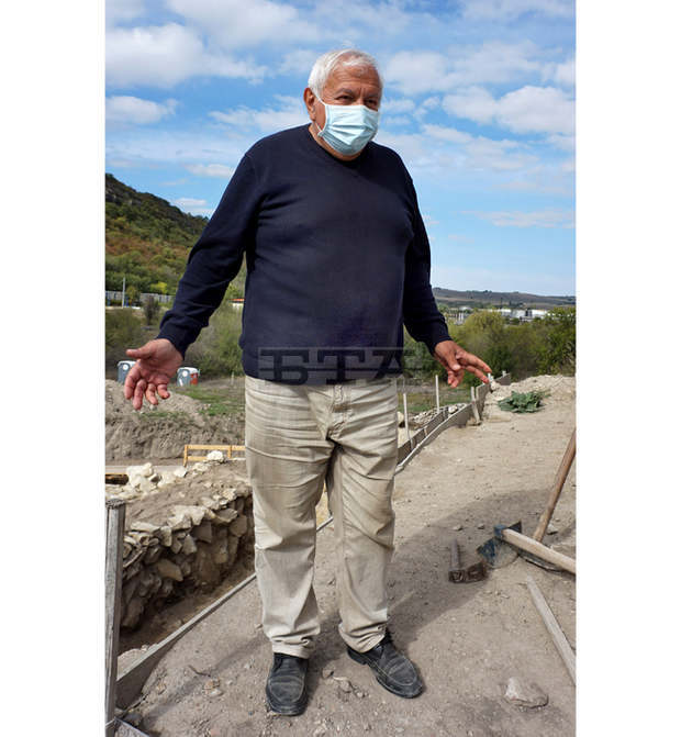 Археолози възстановиха част от най-старата каменна отбранителна стена в Европа