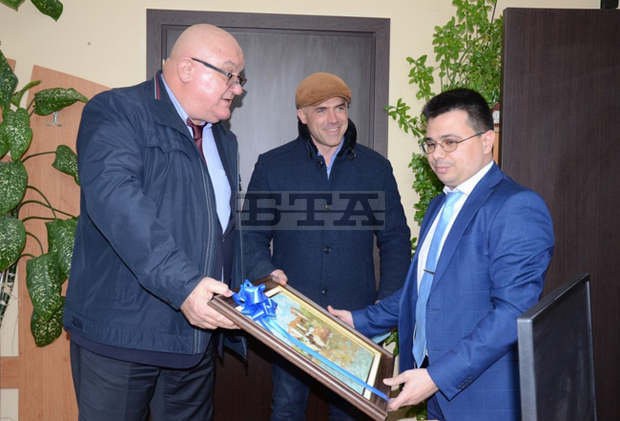 Видинският кмет поздрави новия областен управител