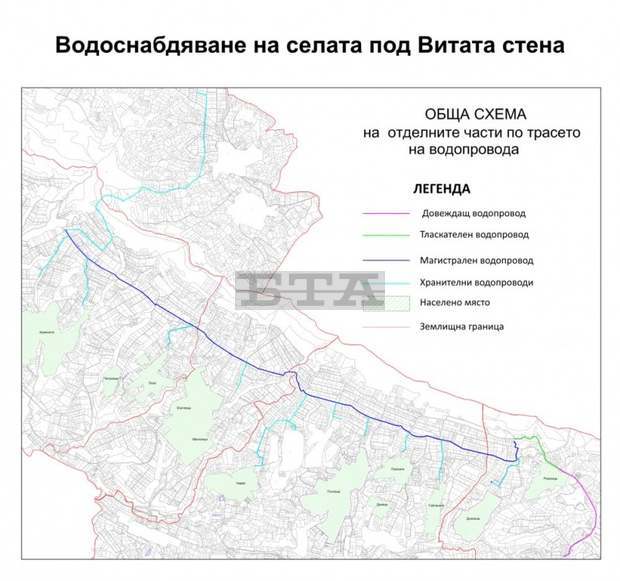 Започна изграждането на водоснабдяване от яз. "Христо Смирненски на 18 габровски села