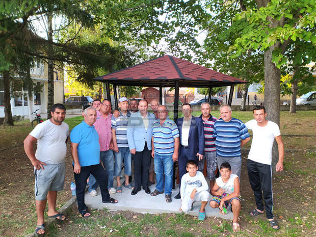 С нова беседка за отдих се сдобиха жителите на кубратското село Задруга