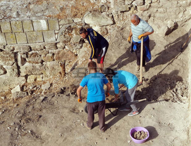 Жилище от късно османския период е открито при спасителните археологически проучвания на Никополската крепост