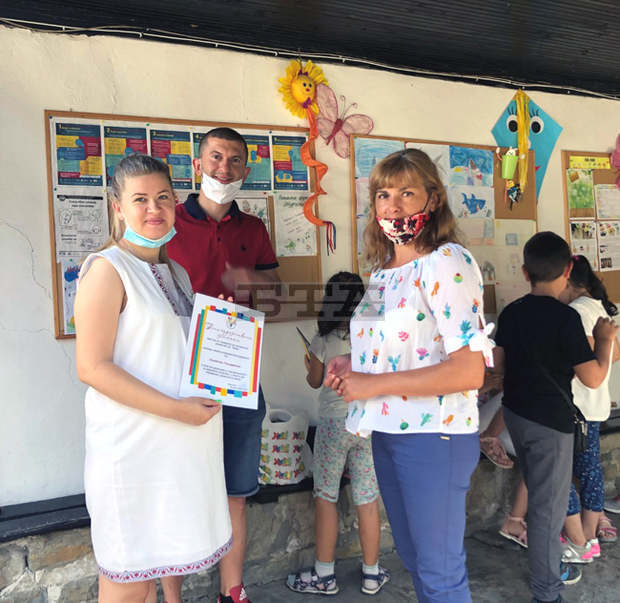 Семейство от Троян е направило дарение със събрани от сватбата си средства