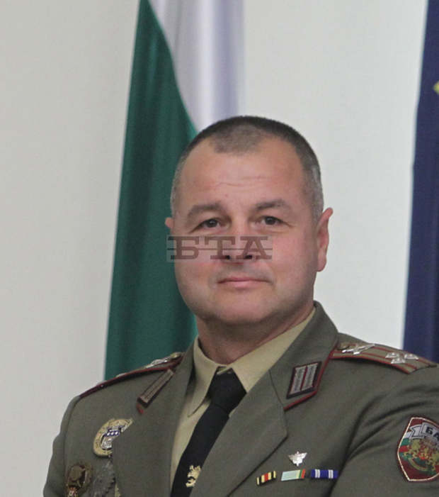 Бригаден генерал Деян Дешков е носител на Военната Вазова награда