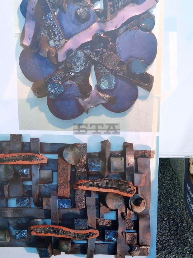 Скулптури са показани в радомирското село Дрен