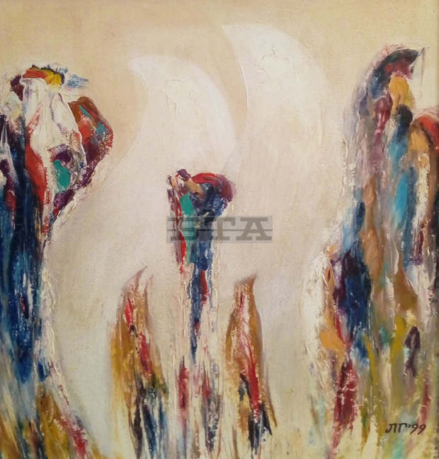 Изложба живопис на 80-годишния Лазар Гатев представя "Къщата на художниците"в Плевен