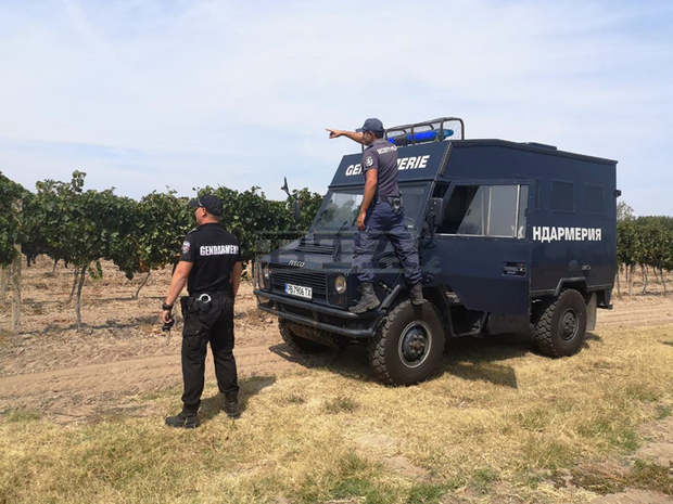 Полиция и жандармерия охраняват лозовите масиви по време на гроздобера в Пазарджишка област