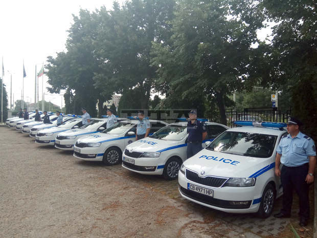 Обновен е автопаркът на областната полицейска дирекция в Русе