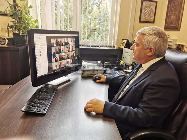 Откриване на 59-тата Годишна научна конференция на Русенския университет, филиал Разград „Нови индустрии, дигитална икономика, общество – проекции на бъдещето III“