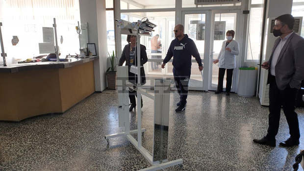 Община Димитровград получи първите бактерицидни лампи