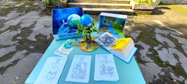 В Плевен ученици подредиха еко изложба в двора на музея