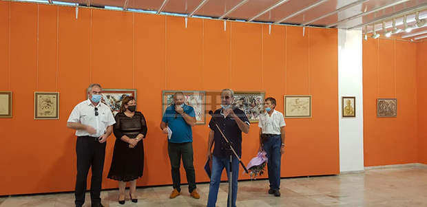 В Плевен при голям интерес тази вечер бе открита ловешка колекция с избрани творби на Димитър Казаков-Нерон