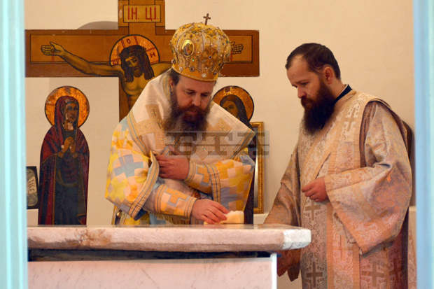 На Никулден Неврокопският митрополит Серафим отслужи Божествена света литургия в обновен храм в село Обидим На Никулден Неврокопският митрополит Серафим отслужи Божествена света литургия в обновен храм в село Обидим