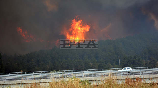 Обявиха бедствено положение в Хасково заради пожар