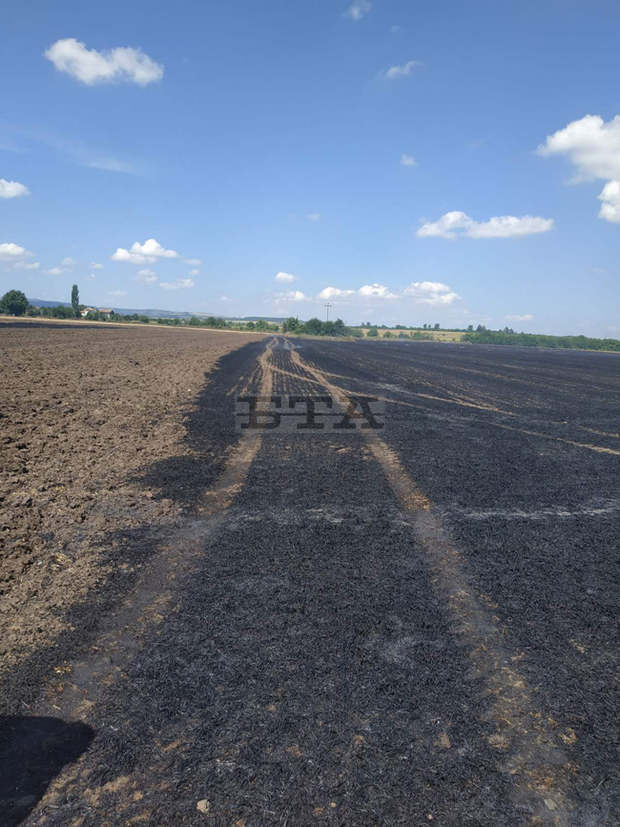 Три пожара в стърнище са гасили огнеборците във Великотърновско за последното денонощие