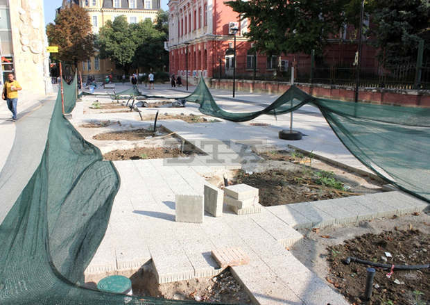В Плевен трикратно ще бъдат увеличени зелените пространства след ремонта на ларгото