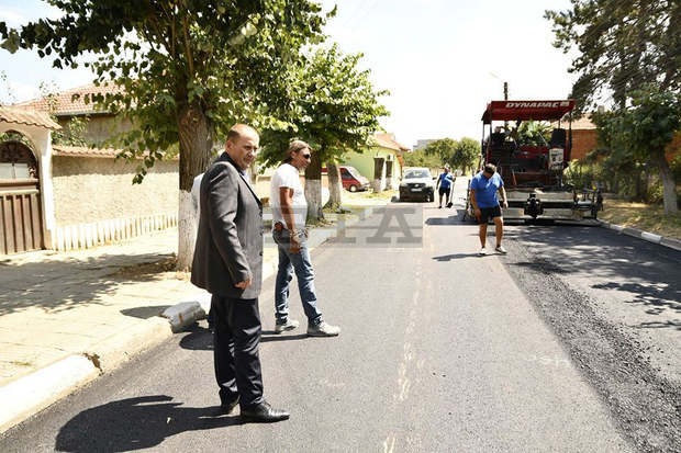 В община Кубрат продължават ремонтите по уличната мрежа