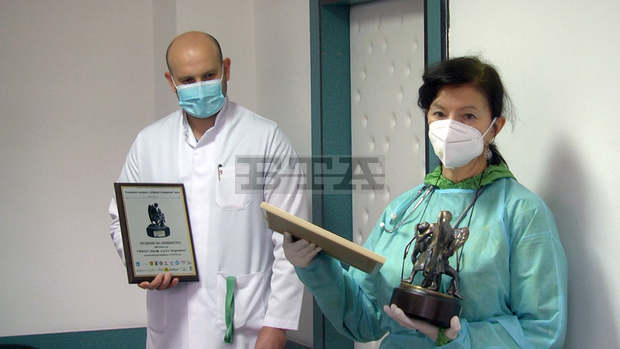 Проф. д-р Лилия Пекова от Университетската болница в Стара Загора  е носител на голямата награда "Добрият Самарянин" за 2020 г.