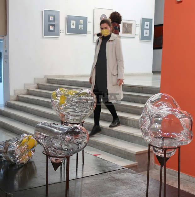 В Плевен скулптури от стъкло на Моника Найденова привличат почитателите на изящното изкуство