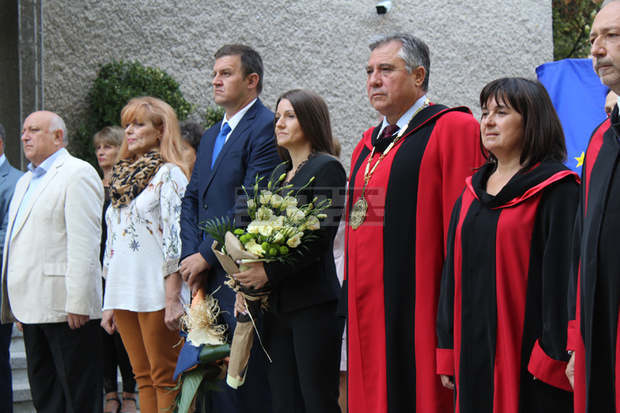 Кметът на Хасково откри учебната година във филиала на Тракийския университет