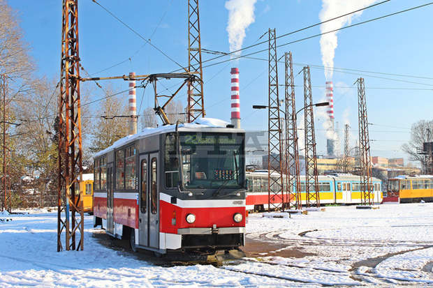 Възстановено е движението на трамваите по линия 22 до "Красна поляна"