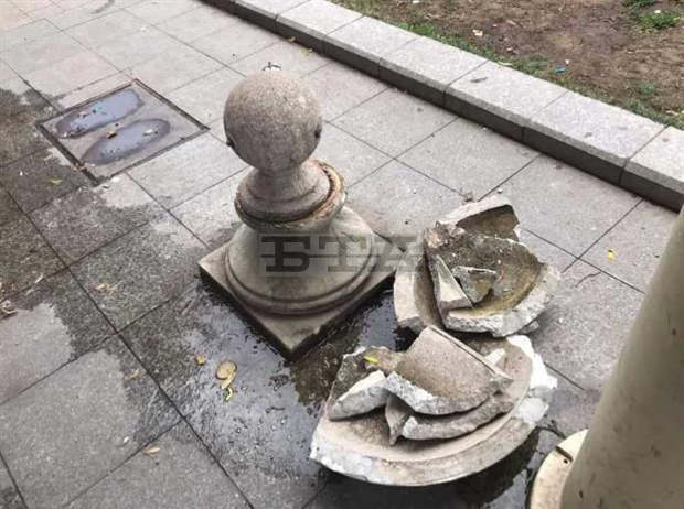 Полицията разкри авторите на вандалски прояви в центъра на Русе