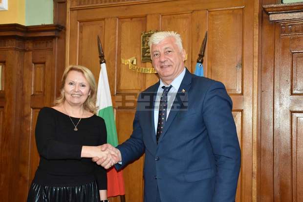 Кметът на Пловдив се среща с посланика на Хърватия