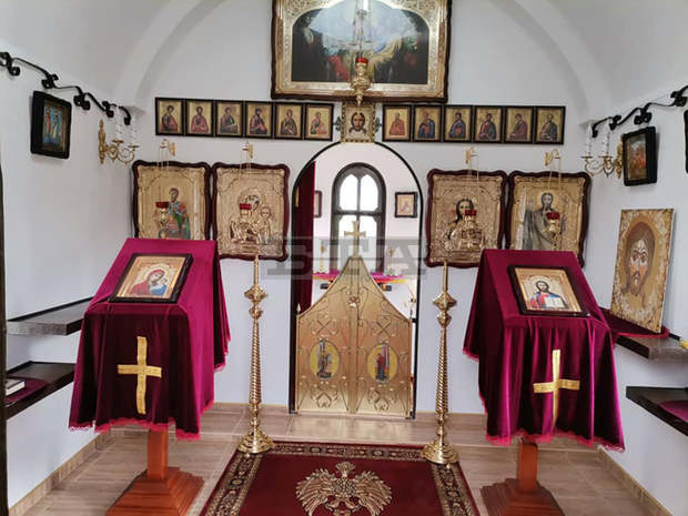 Със света литургия днес беше осветен новопостроеният храм "Св. Великомъченик Теодор Тирон" в с. Невестино