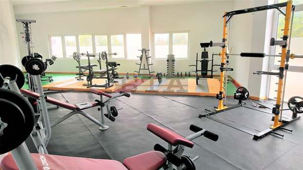 Спортната зала в гр. Кубрат е оборудвана с нови съоръжения