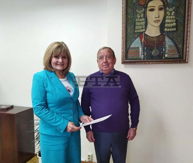 Проведена е работна среща на силистренския областен управител с почетния консул на Румъния в Силистра