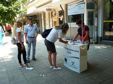 Екипът на ОИЦ - Разград представи пред граждани възможности за подкрепа на европроекти