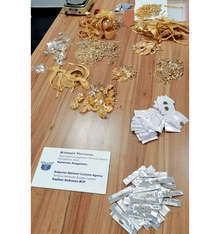 Близо 5 кг. контрабандни златни накити са открити в тоалетна на автобус на "Капитан Андреево"