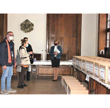 Наблюдатели на предстоящите избори от ОССЕ днес са се срещнали с кмета на Плевен