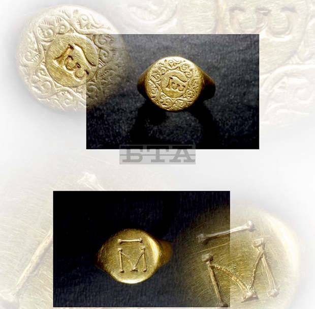 Златни пръстени печати от 12-ти век показва историческият музей в Габрово