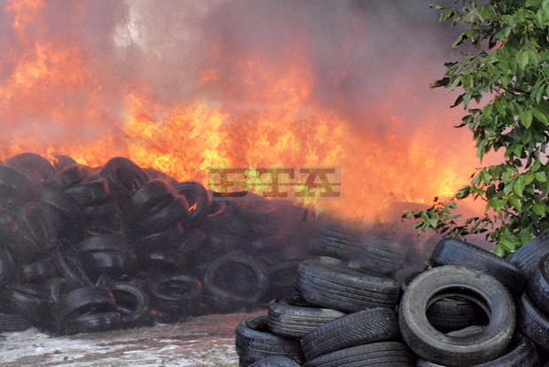 РИОСВ - Пловдив започва проверки срещу нерегламентирано горене на гуми в Шекер махала