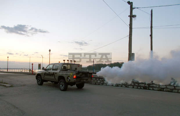 Във Видин се извършва масирано пръскане срещу комари