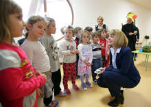 Нова детска градина в с. Герман беше открита днес