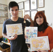 Шестнайсетгодишен художник от Плевен спечели най-високото отличие от международен конкурс за рисунки в Румъния сред участници от 27 държави