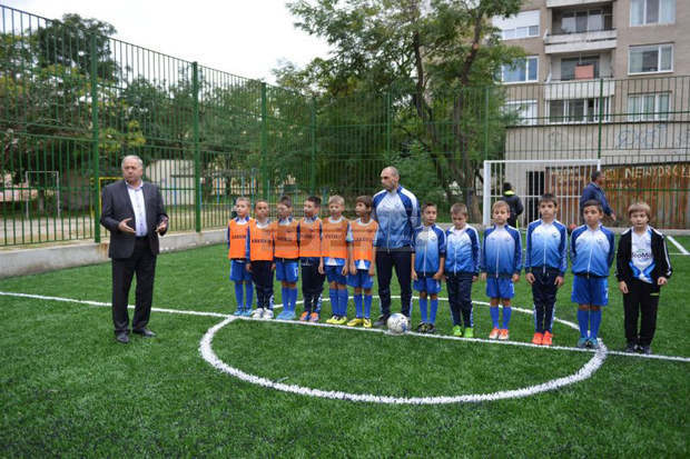 В община Сливен  са изградени и реновирани около 20 спортни площадки