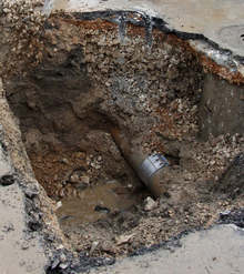 Експертиза ще удостовери качеството на тръбите от авариралия участък на магистрален водопровод в Кърджали