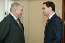 Foreign Minister Mitov Confers with Russian Deputy Foreign Minister Meshkov 