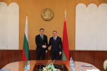 Foreign Minister Mitov Confers with Belarus Counterpart Makei