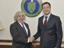 Foreign Minister Mitov Confers with US Secretary of Energy Moniz, Trade Representative Froman