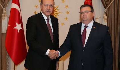 Turkish President Erdogan Receives Bulgaria's Prosecutor General Tsatsarov