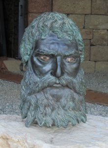 Bronze Seuthes III Portrait, Panagyurishte Gold Treasure Most Frequently Invited for Exhibitions Abroad 